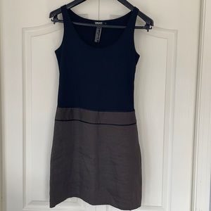 DKNY Colour Block Sleeveless Dress Size 6
